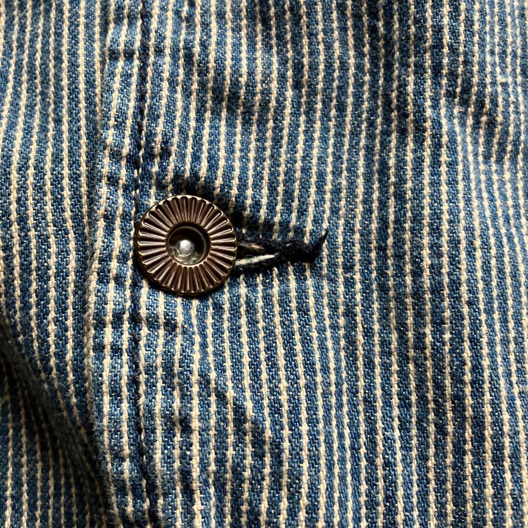 ビームス カバーオール L ストライプ 綿麻 安いファッション - ビームス カバーオール L ストライプ 綿麻