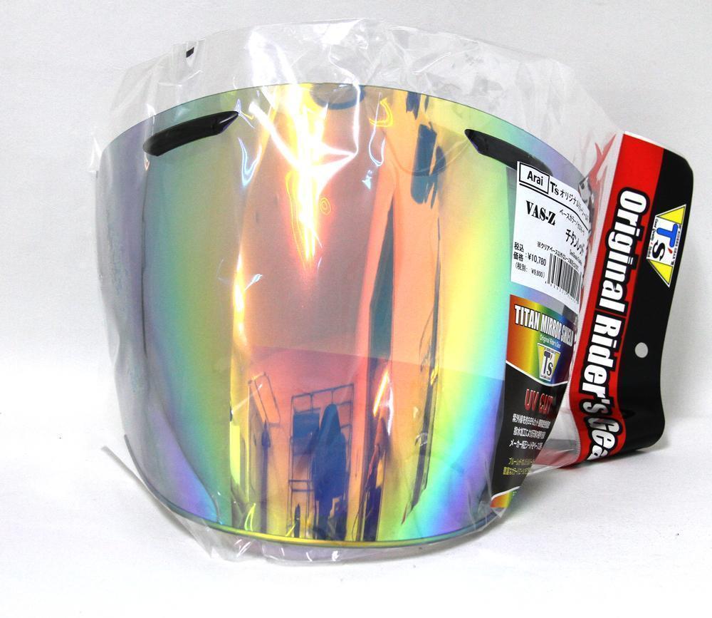 Ts ミラーシールド Arai VAS-Zブローシールド セミスモーク