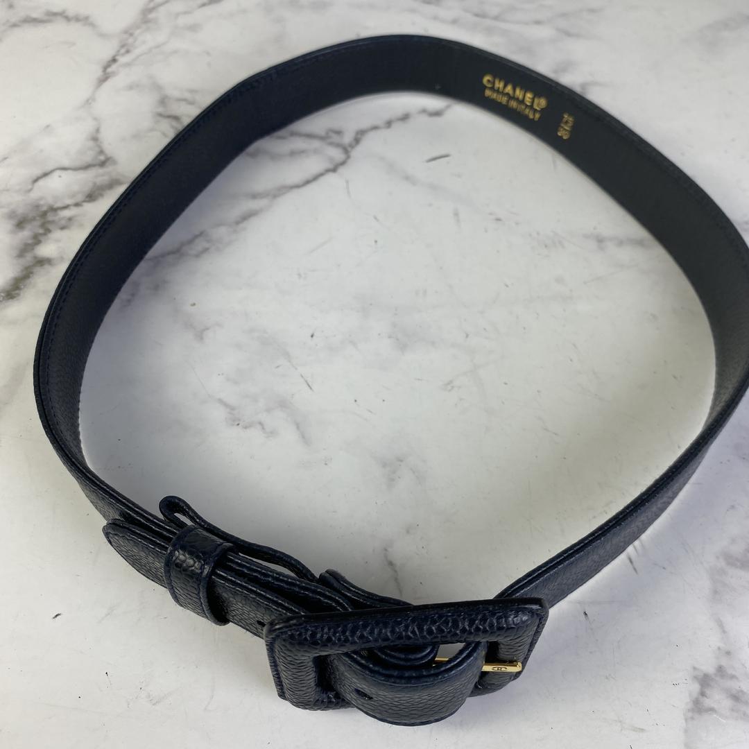 CHANEL ココマーク キャビアベルト ブラック A-7376 CHANEL ココマーク キャビアベルト ブラック A-7376 - メルカリ