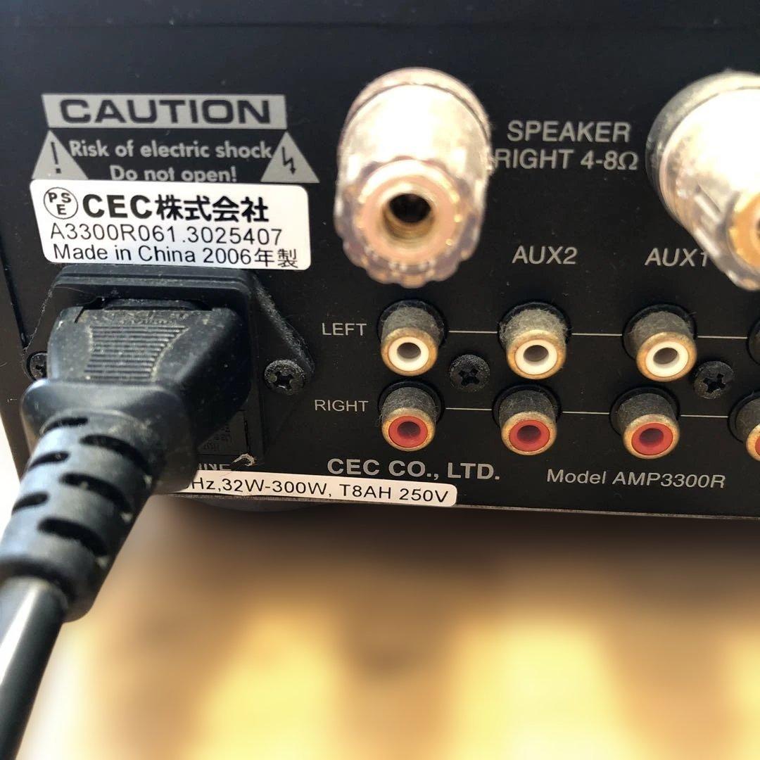 ジャンク AMP3300R プリメイアンプ CEC 爆音注意 - メルカリ