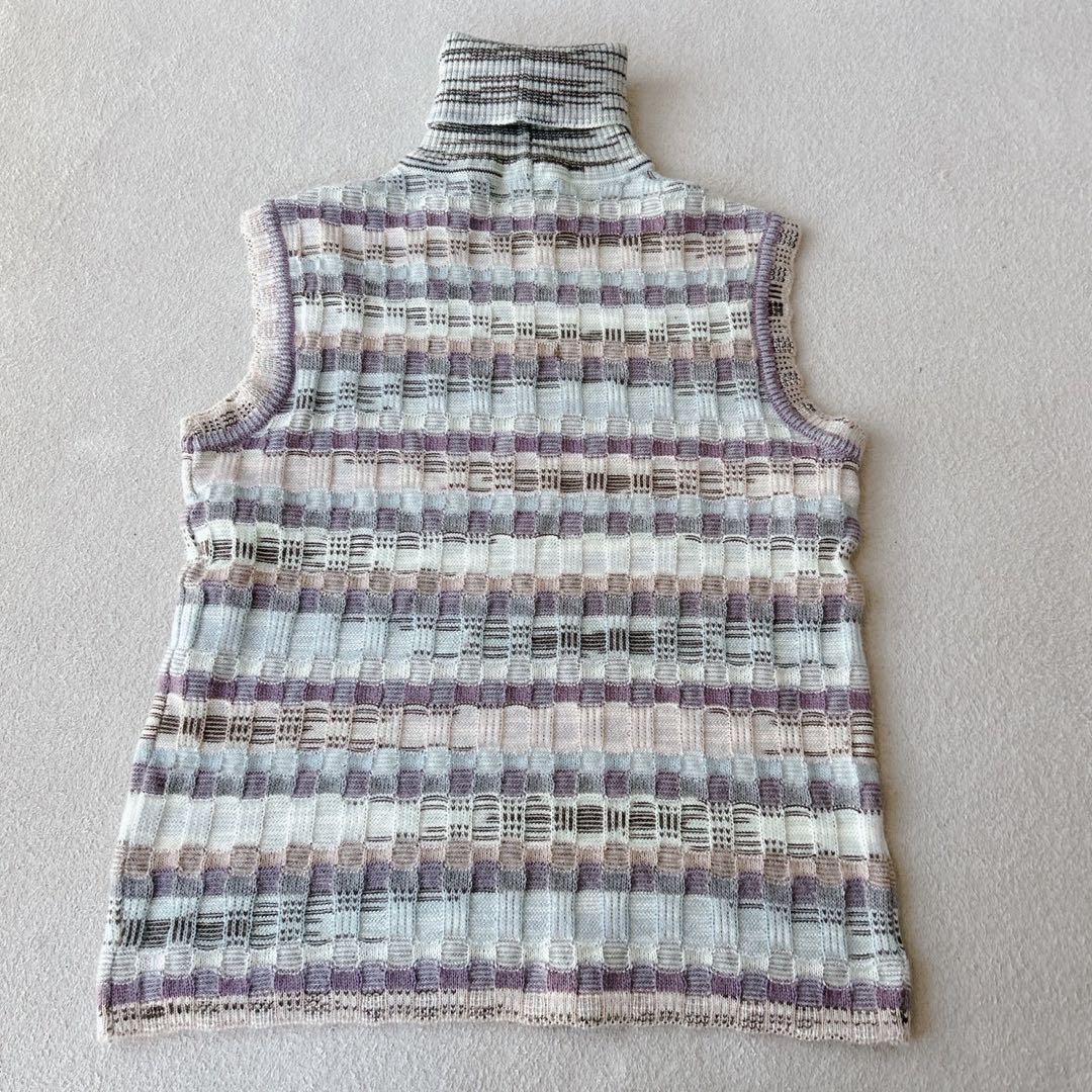 美品✨ミッソーニ アンサンブル カーディガン タートルニット 美品✨ミッソーニ アンサンブル カーディガン タートルニット