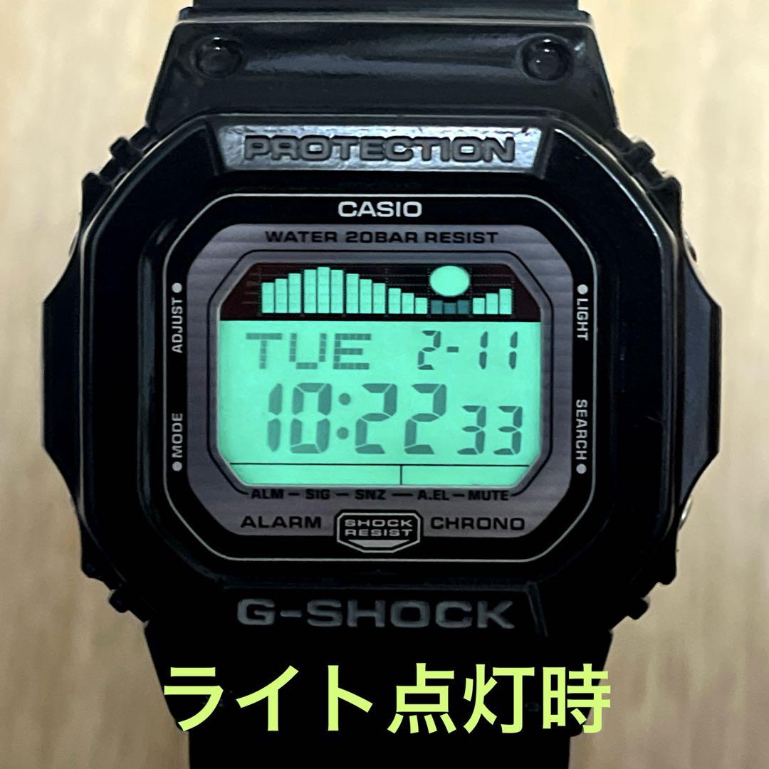U*d様 【良品】G-SHOCK GLX-5600 ブラック艶あり完動品 電池新