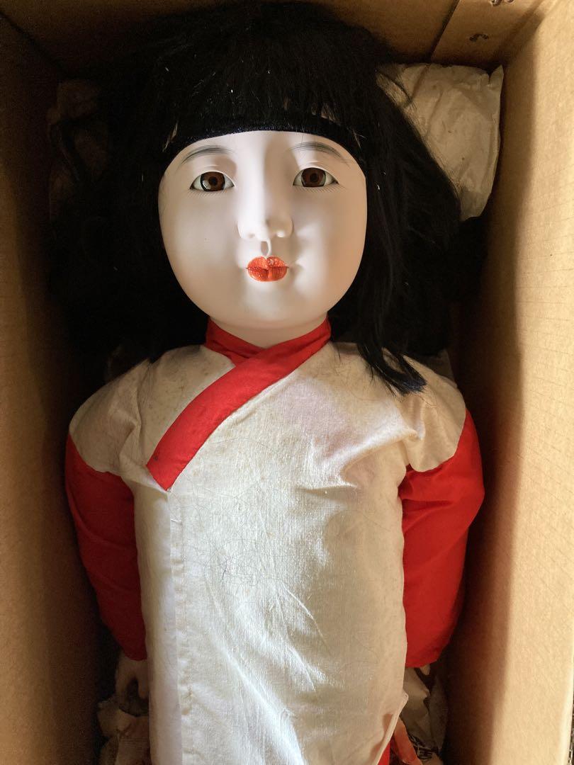 まめやん♪旧家から出てきた市松人形②♪90cm
