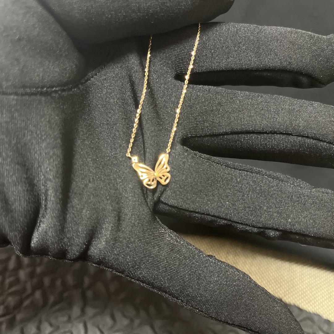 STAR ✨JEWELRYバタフライネックレス10k