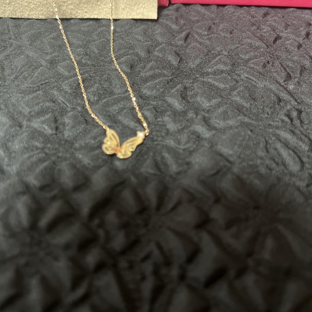 STAR ✨JEWELRYバタフライネックレス10k