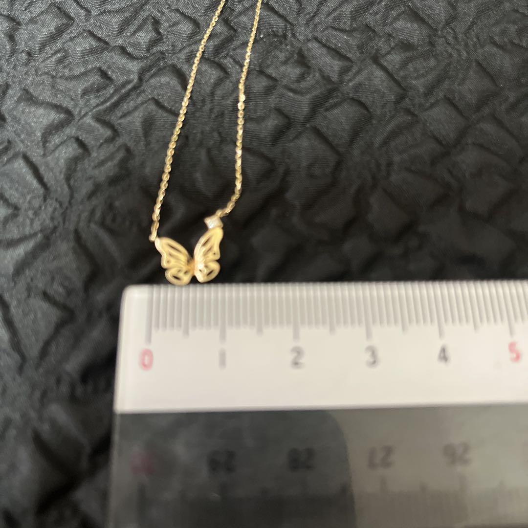 STAR ✨JEWELRYバタフライネックレス10k