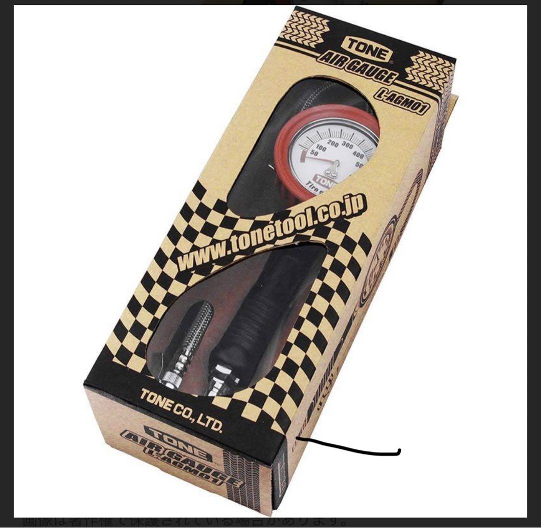 新品 未使 用 トネ(TONE) エアゲージ 米式バルブ用