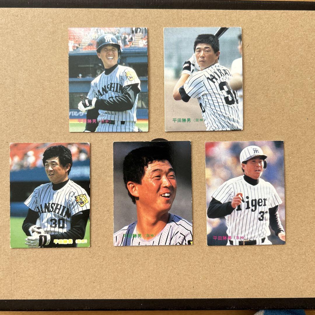 カルビープロ野球カード1980年代 阪神タイガース 平田勝男