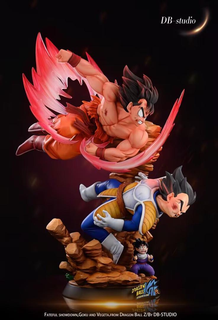 ドラゴンボール 界王拳孫悟空VSベジータ ガレージキット