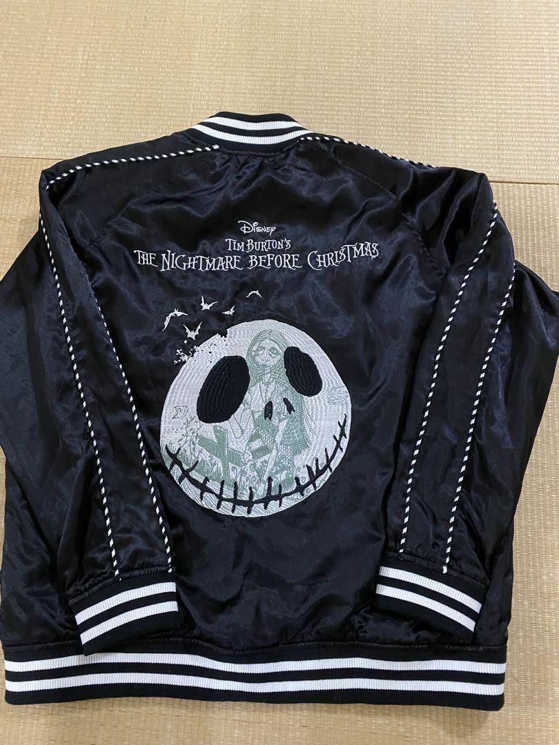 美品 Tim Burton's ナイトメア・ビフォア・クリスマス スカジャン ナイトメアビフォアクリスマス スカジャン - メルカリ