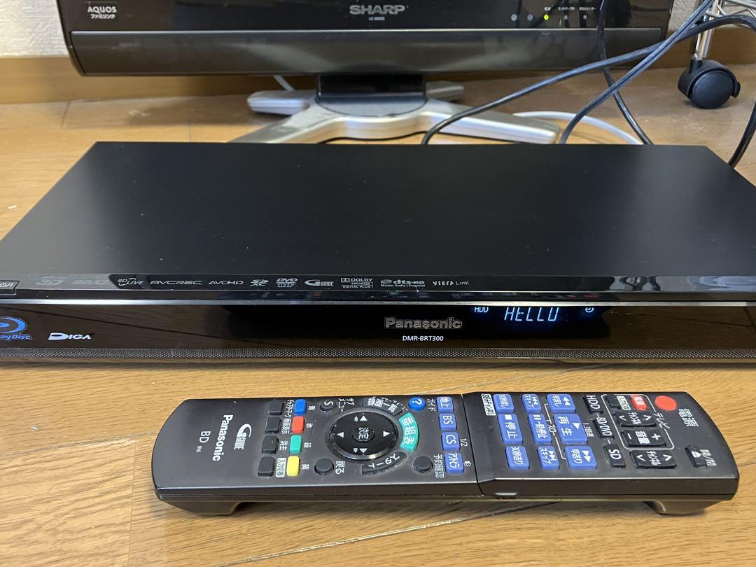 Panasonic DMR-BRT300 ブルーレイレコーダー
