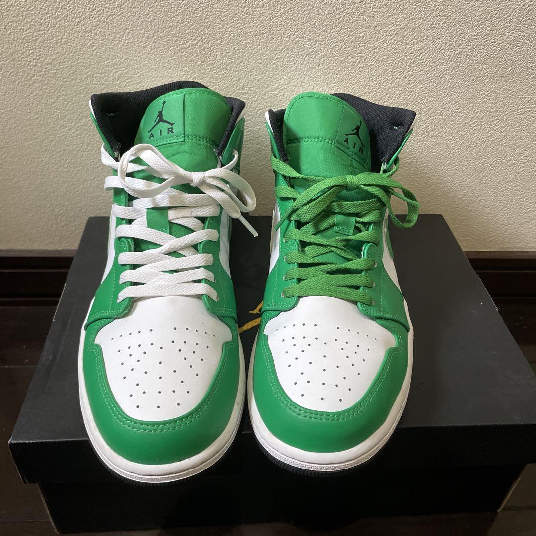 シューズ(男性用) AIR JORDAN1 Luckygreen