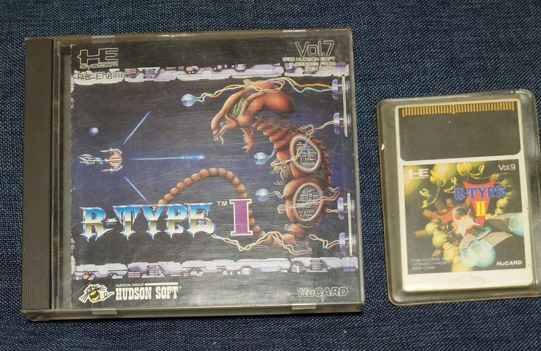 PCエンジン R・TYPE I Ⅱ　　　セット