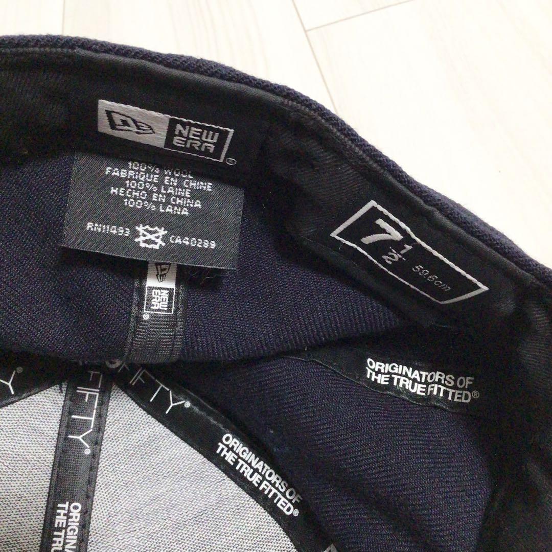 ドジャース NEW ERA 59FIFTYキャップ ネイビー/レッド