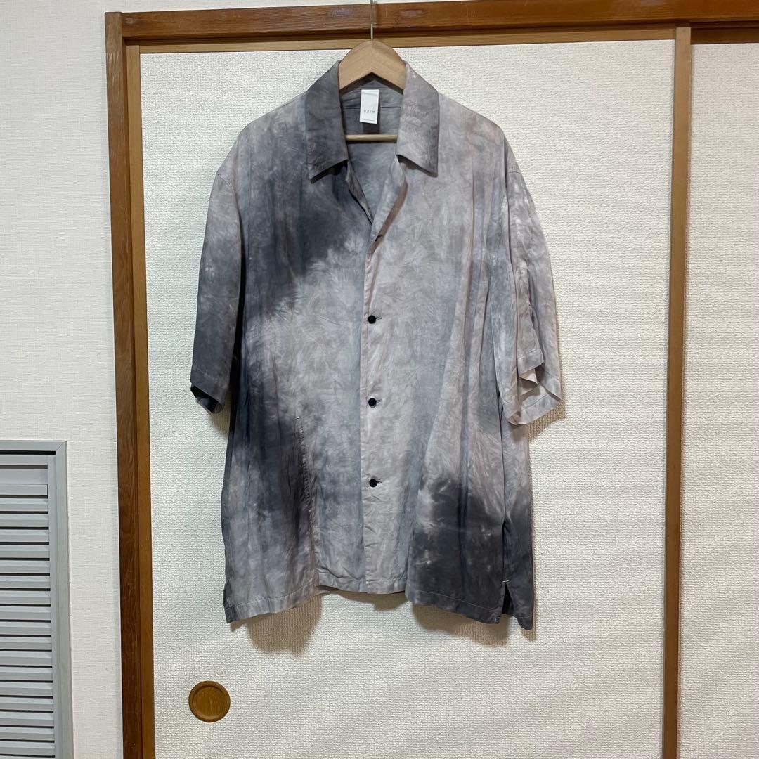 CU CO TWILL VESSEL S S OPEN COLLAR SHIRTM VEIN WWW_HOMU-JOURNEY_COM