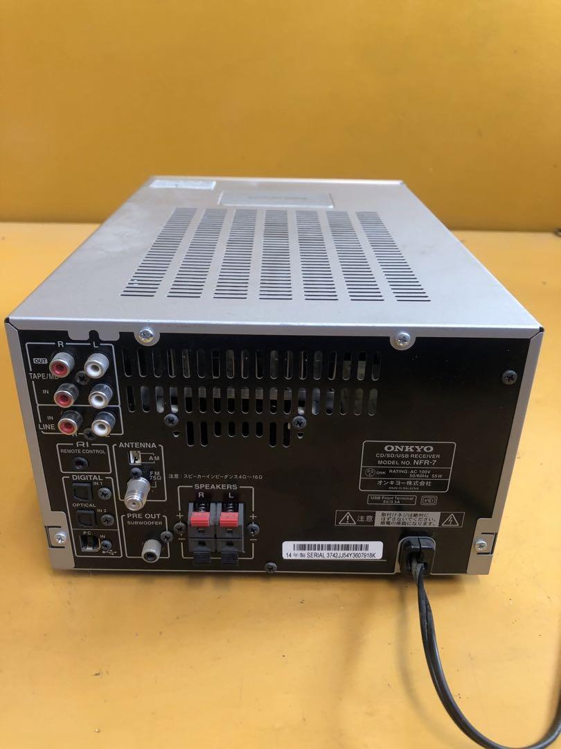 ONKYO CD/SD/USBレシーバー NFR-7 現状品 ※CD読み取り不可