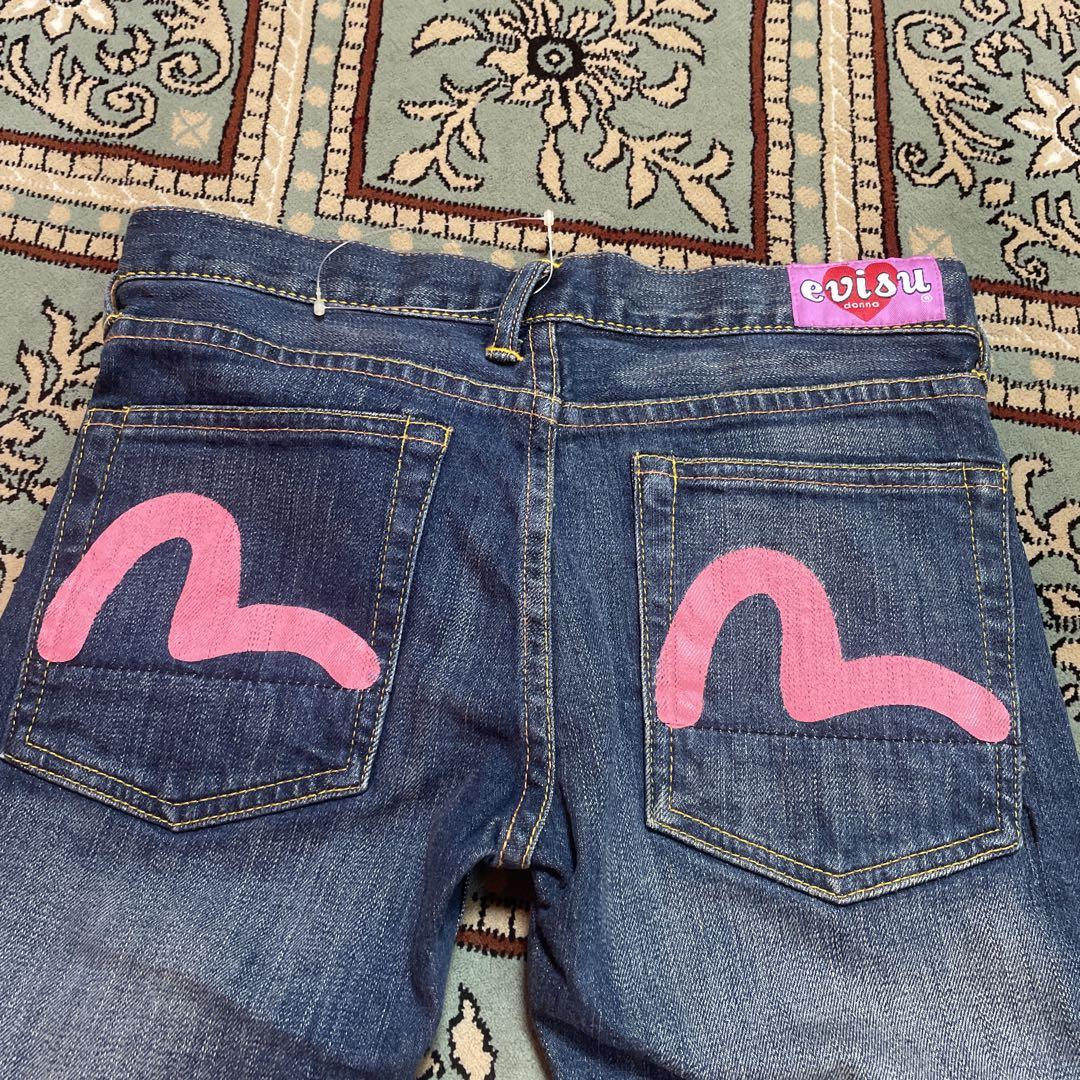 最終値下げ　新品　evisu donna デニムジーンズ　0