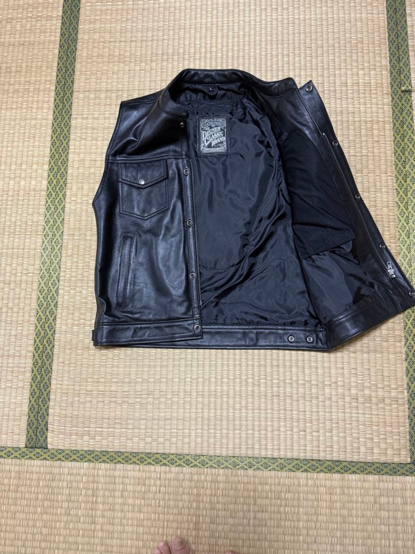 デグナー革ベストLL