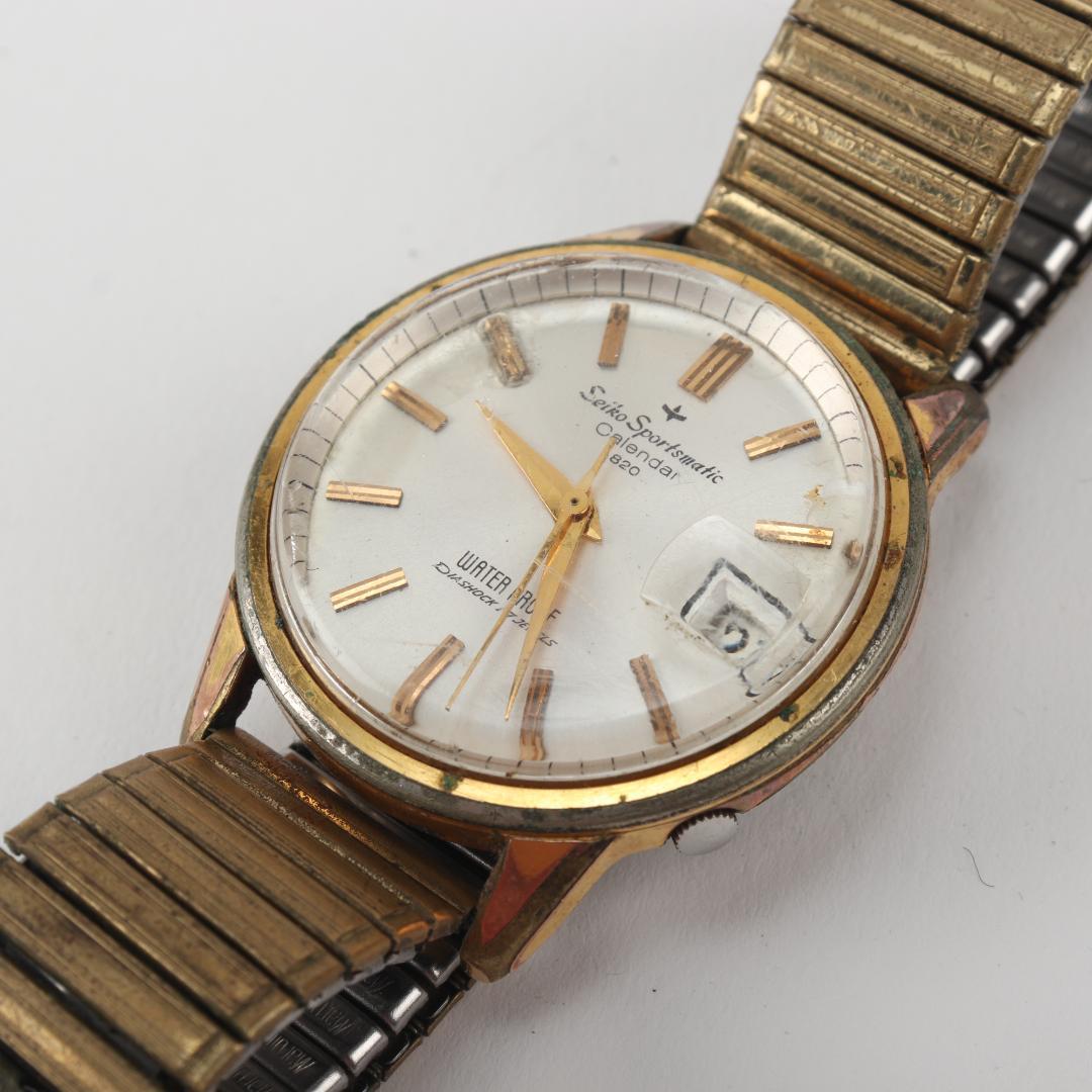SEIKO セイコ Sportsmatic Calendar 820  自動巻き