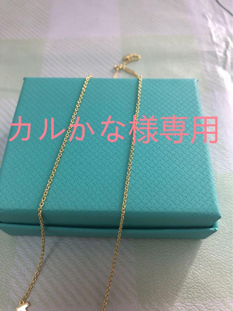 ネックレス　41-45ｃｍ　金色　（トモ）