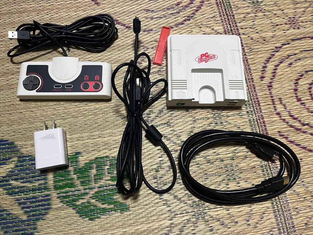 【美品】PCエンジン ミニ 本体 コントローラー付き【すぐに遊べます】