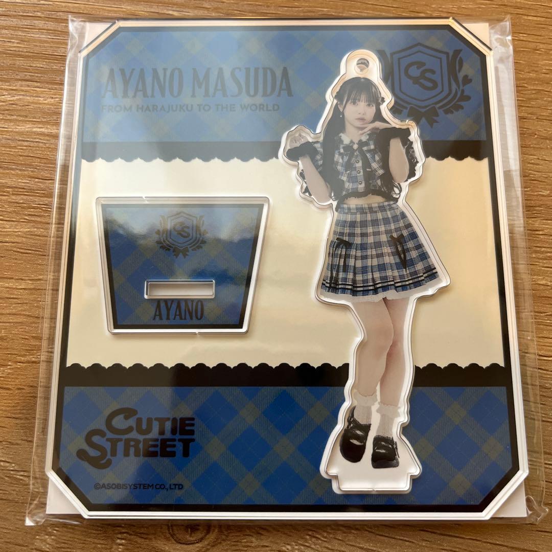 新品未使用】増田彩乃 チェック柄衣装 アクスタ - メルカリ