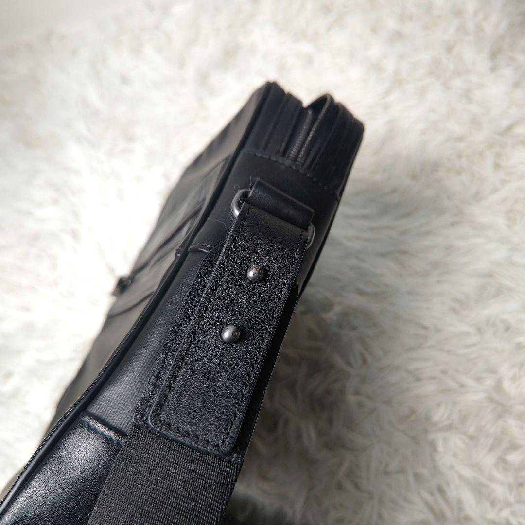 美品✨ Dunhill ダンヒル メンズ ショルダーバッグ サコッシュ ブラック