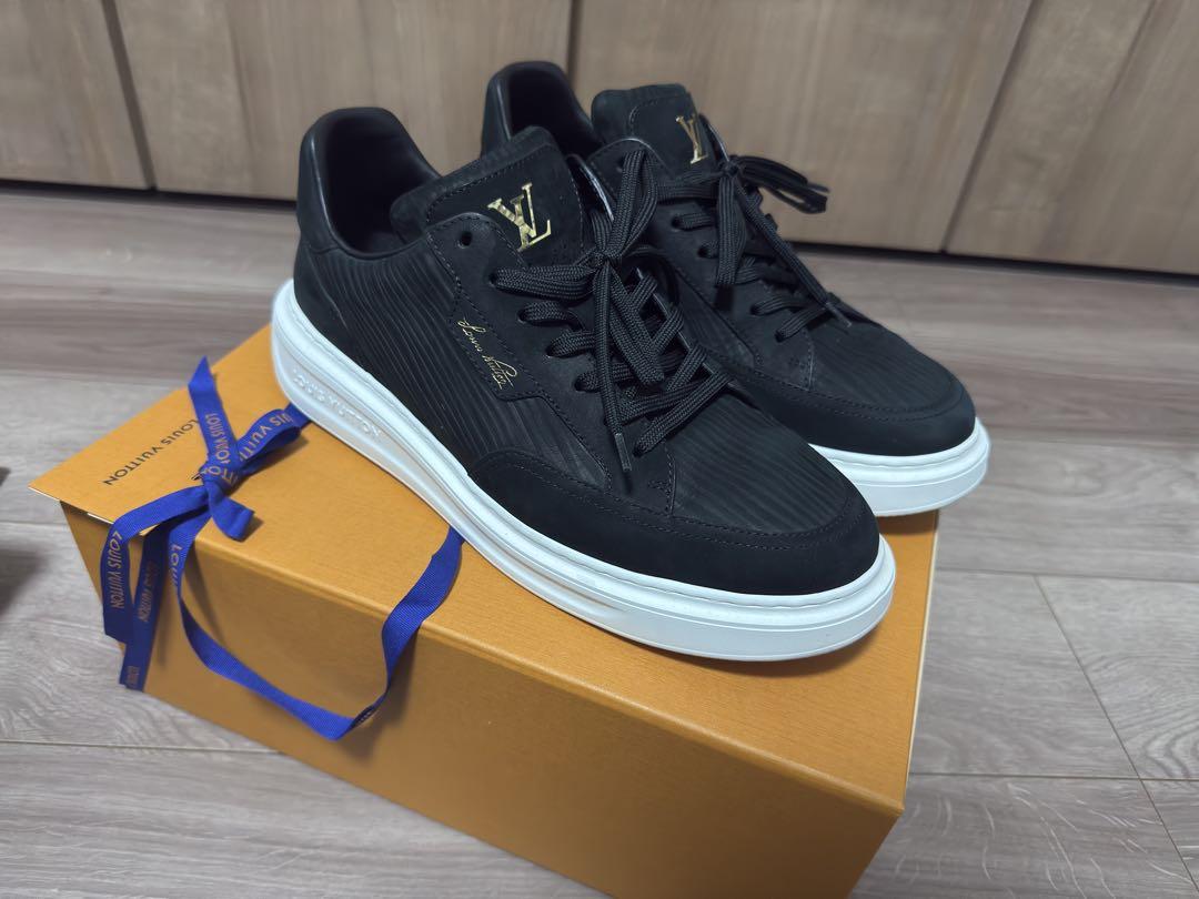 Louis Vuitton ブラック スニーカー ビバリーヒルズ スニーカー