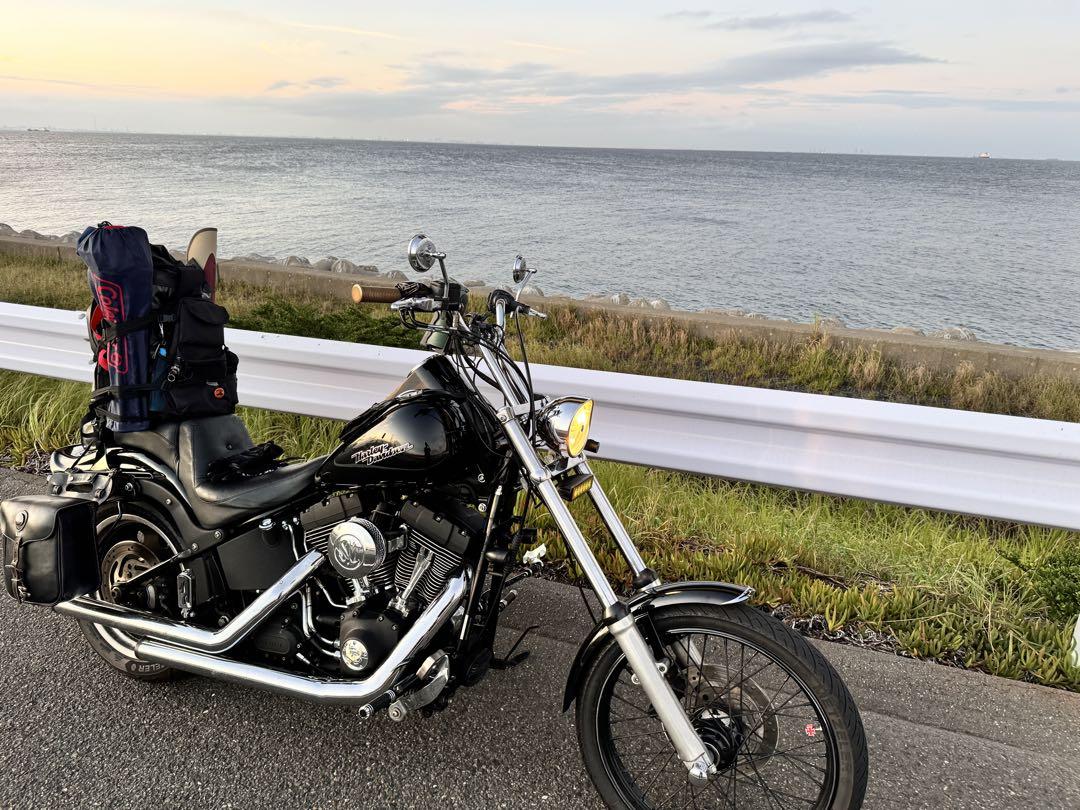 ハーレー ソフテイル マフラー コブラ フルエキ TC96 FXST O2センサ