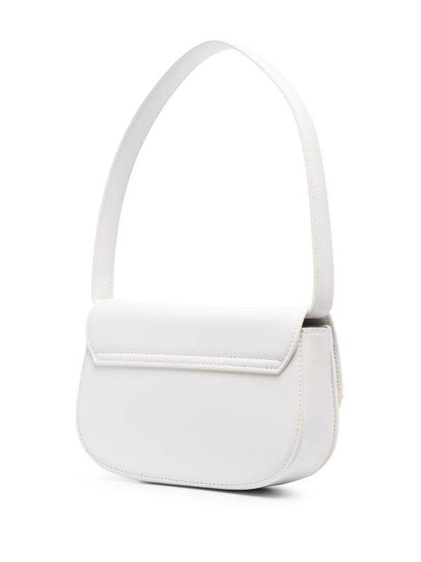 DIESEL ディーゼル 1DR ハンドバッグ ショルダーバッグ ホワ