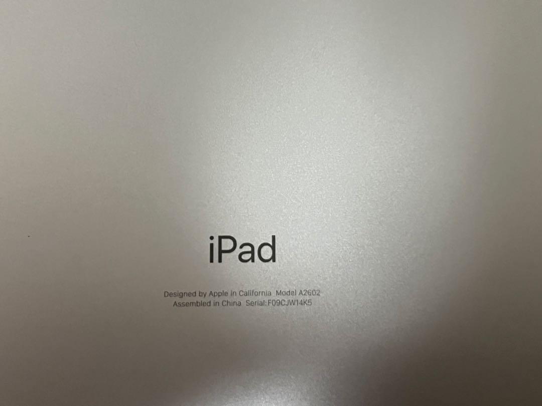 Apple iPad A2602 シルバー 本体 ✴︎ゴーストタッチ現象あり✴︎