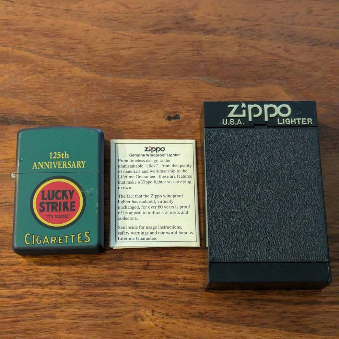新品 97年製 LUCKYSTRIKE ラッキーストライク Zippo 限定品