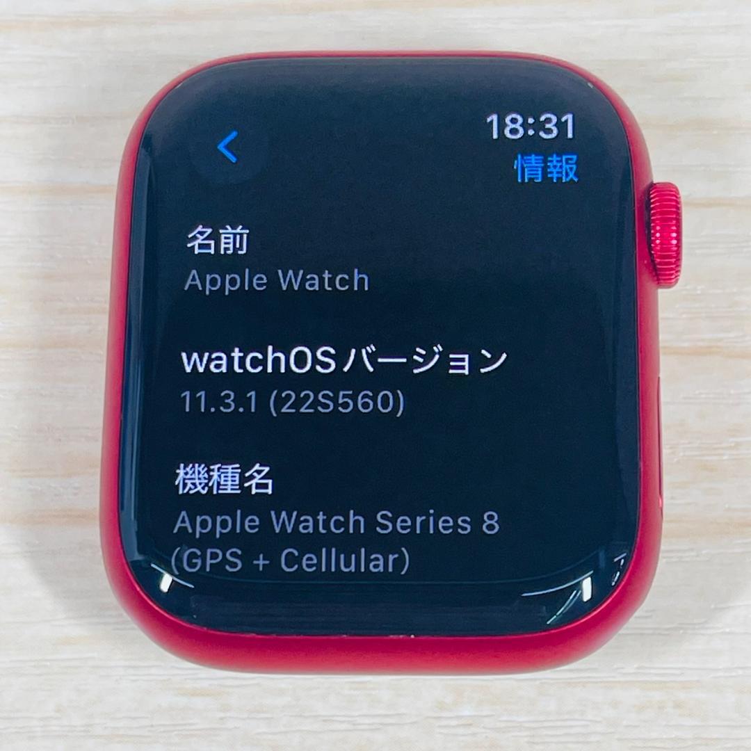 P20 超美品 Apple Watch 第9世代 Red セルラー