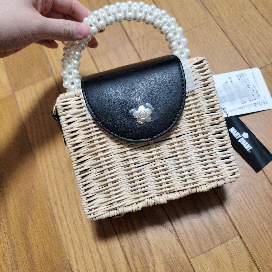 マリークワント　カゴバッグ　ポシェット　ショルダーバッグ
