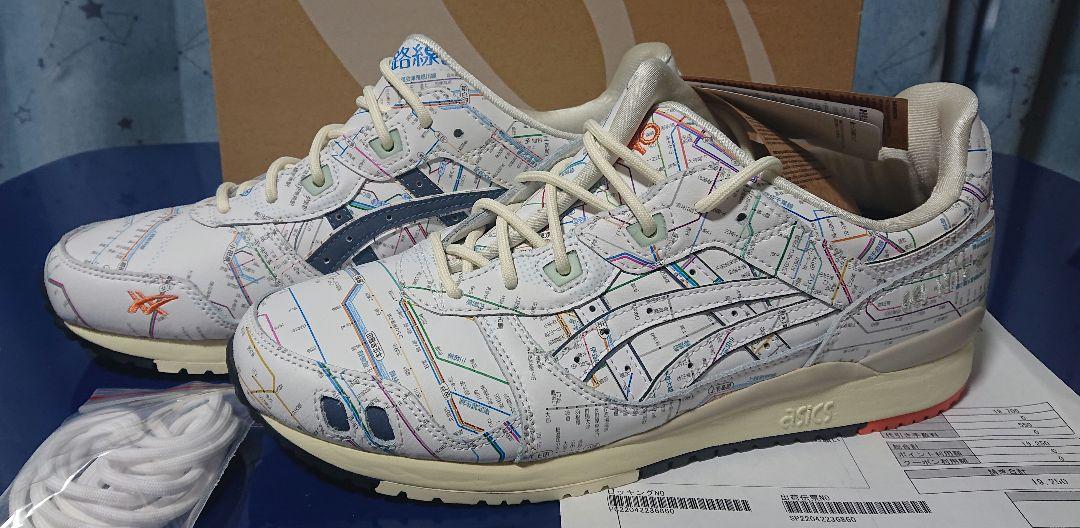 atmosXasics GEL-LYTE Ⅲ OG (Tokyo subway)