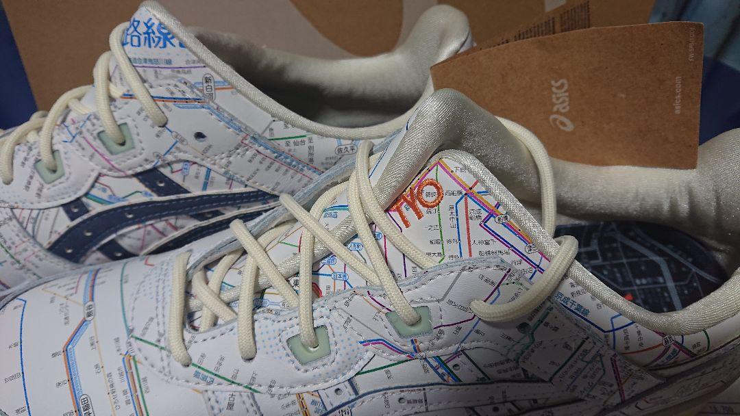 atmosXasics GEL-LYTE Ⅲ OG (Tokyo subway)