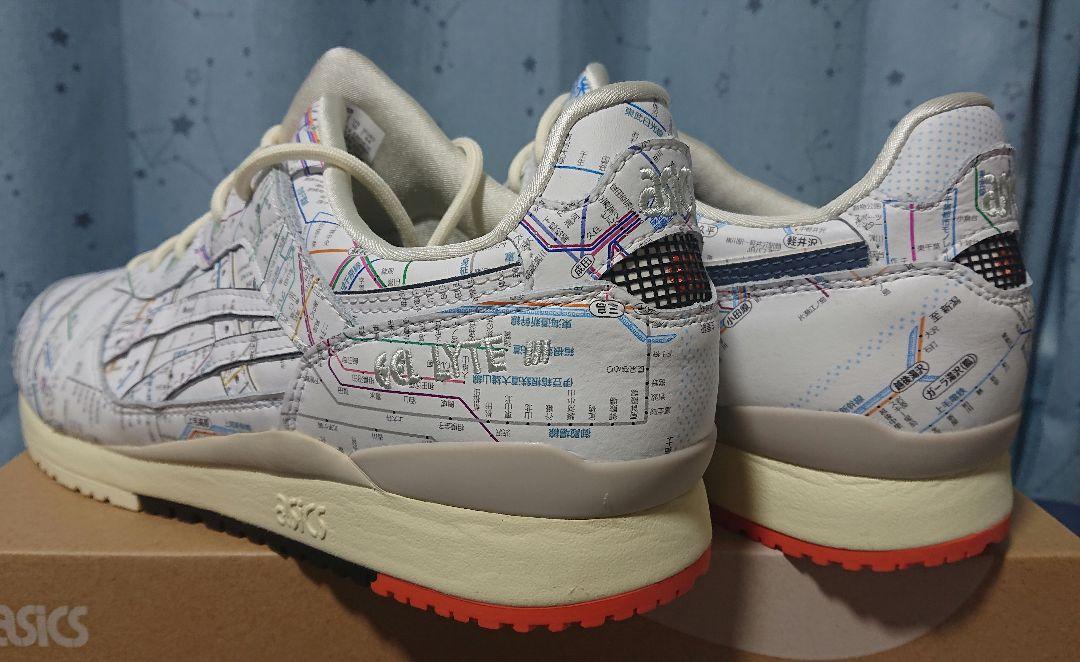 atmosXasics GEL-LYTE Ⅲ OG (Tokyo subway)