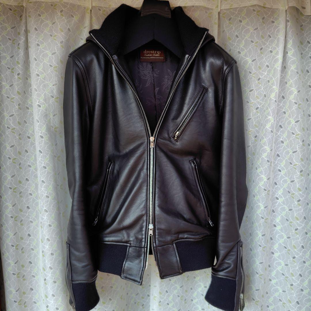 Drestrip exclusive leather riders jacketS・Drestrip