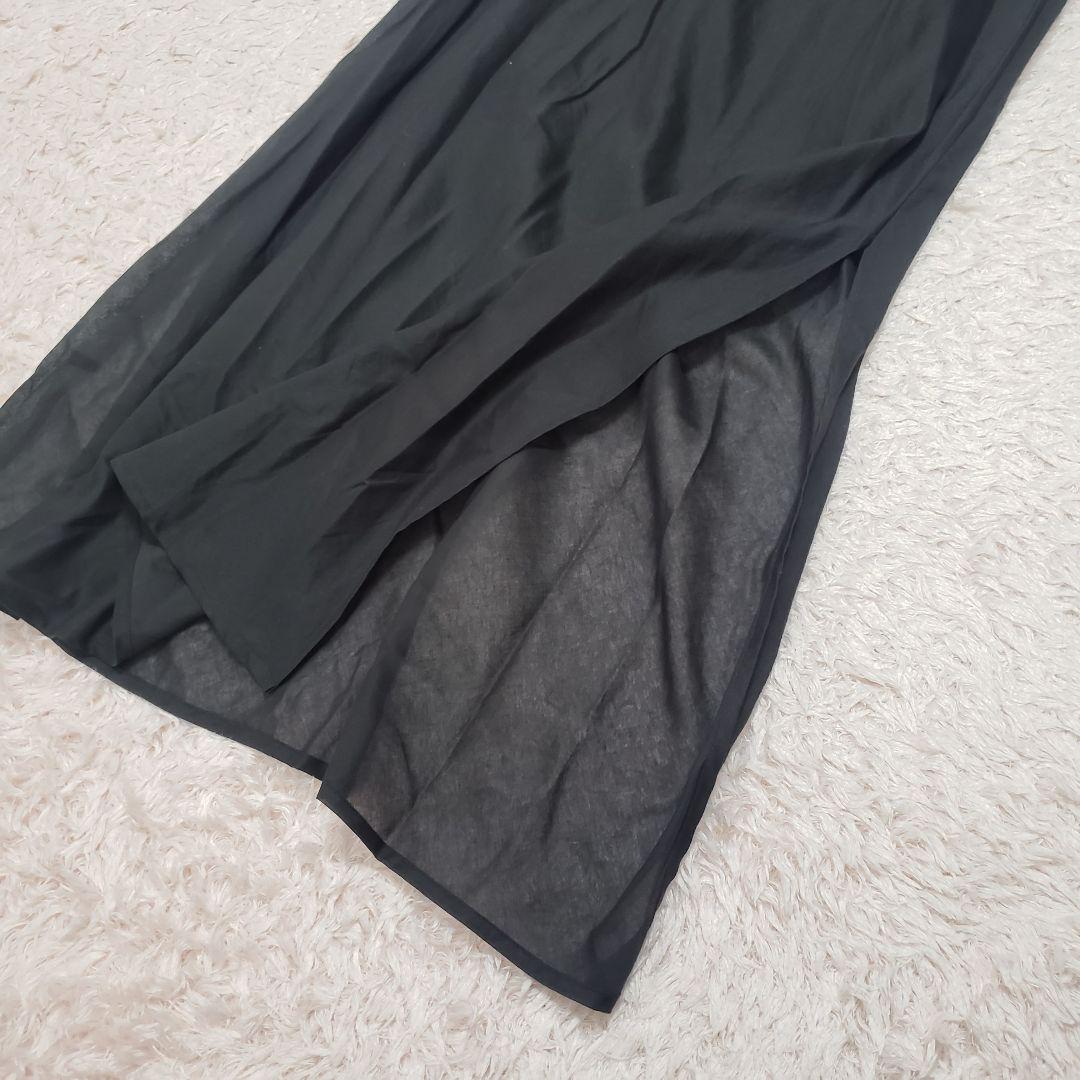 Theory セオリー 綿コットン100％ カシュクルーロングワンピース 美品 Theory セオリー 綿コットン100％ カシュクルーロングワンピース