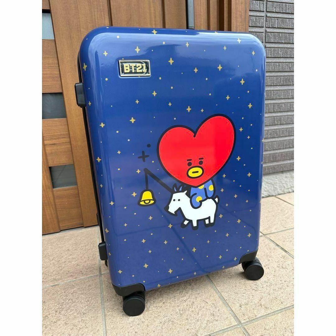 ラッピング不可 新品未使用 キャリーケースUNV bt21 スーツケース bt21