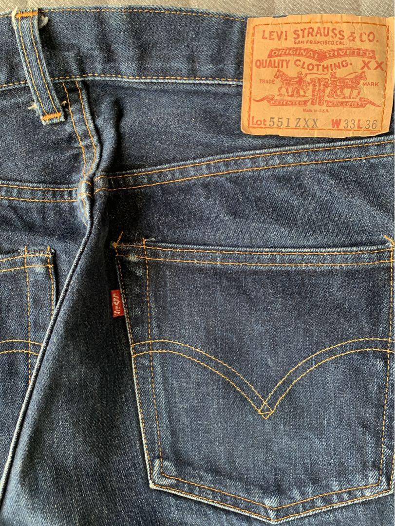 Levi's 551zxx98'USA バレンシア工場555 赤耳セルビッジ復刻 画像5
