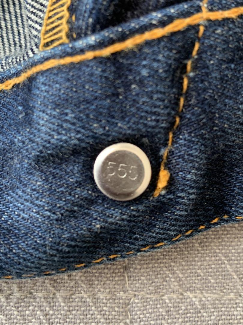 Levi's 551zxx98'USA バレンシア工場555 赤耳セルビッジ復刻 画像7