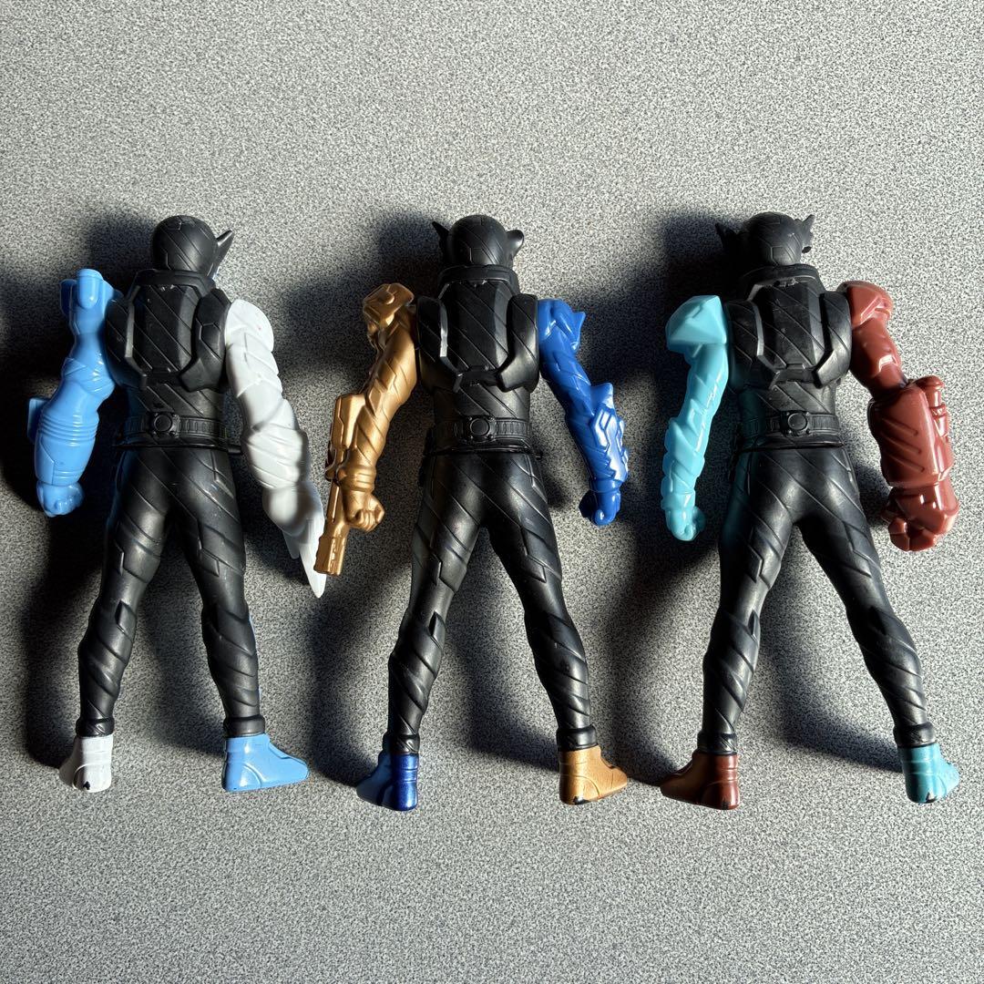 仮面ライダービルド グリス ローグ ソフビ人形 フィギュア