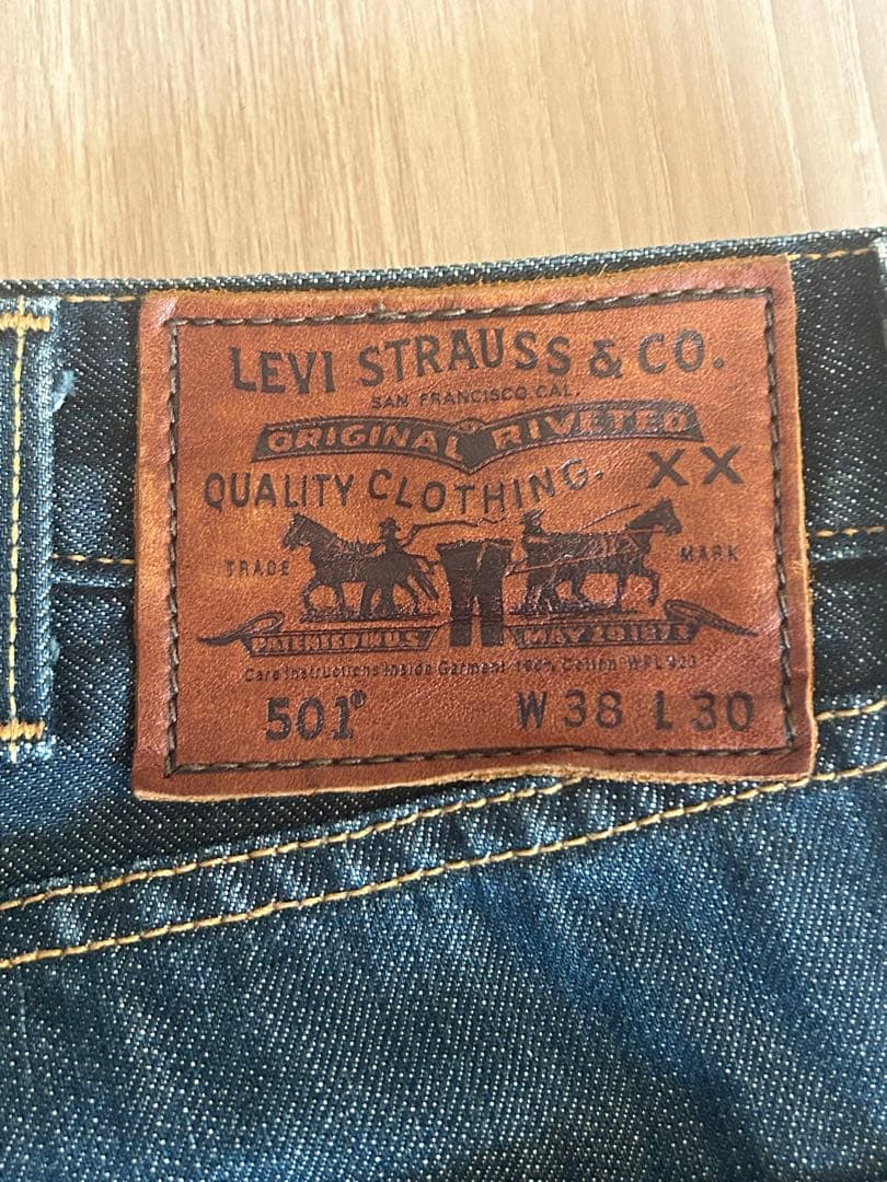Levi's × BROOKS BROTHERS 501 限定品 アメリカ製！