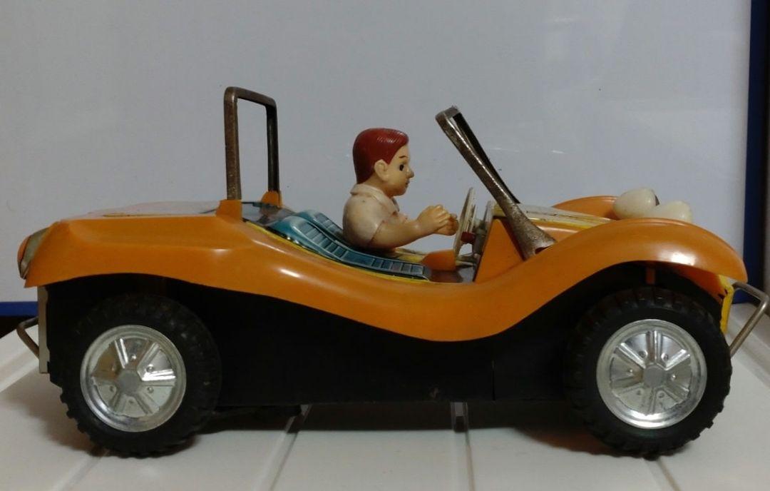 昭和レトロ　BUGGY ミニカー 運転手人形付き