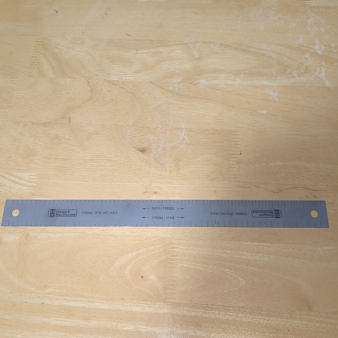 stewmac String Spacing Rule ナット溝切りゲージ - メルカリ