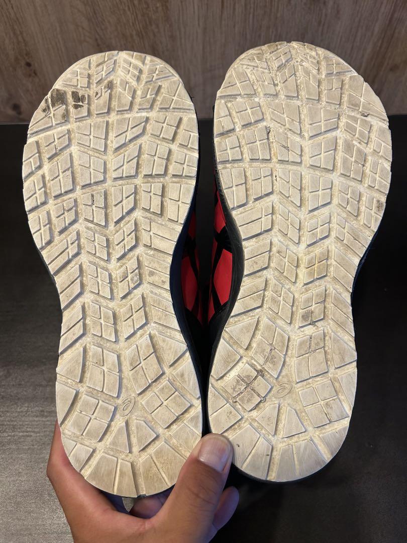 アシックス ウィンジョブ CP304BOA クラシックレッド×ブラック安全靴