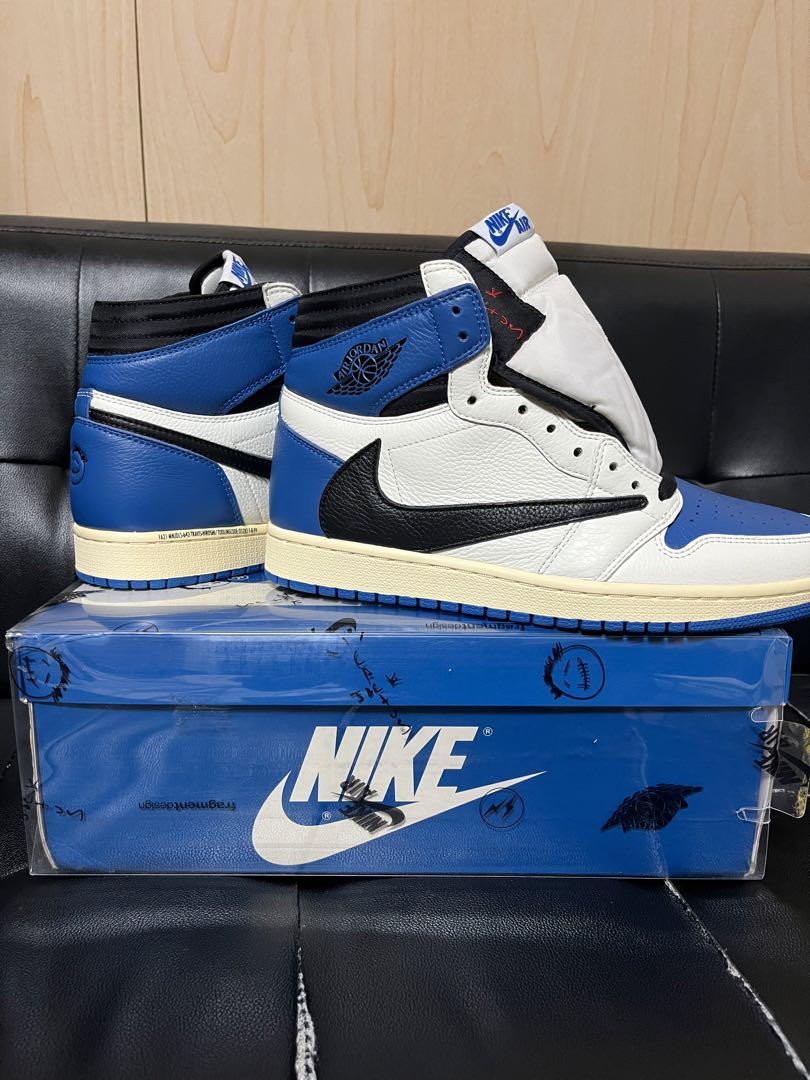 直営店に限定 Travis Scott 1 Jordan Air Fragment スニーカー