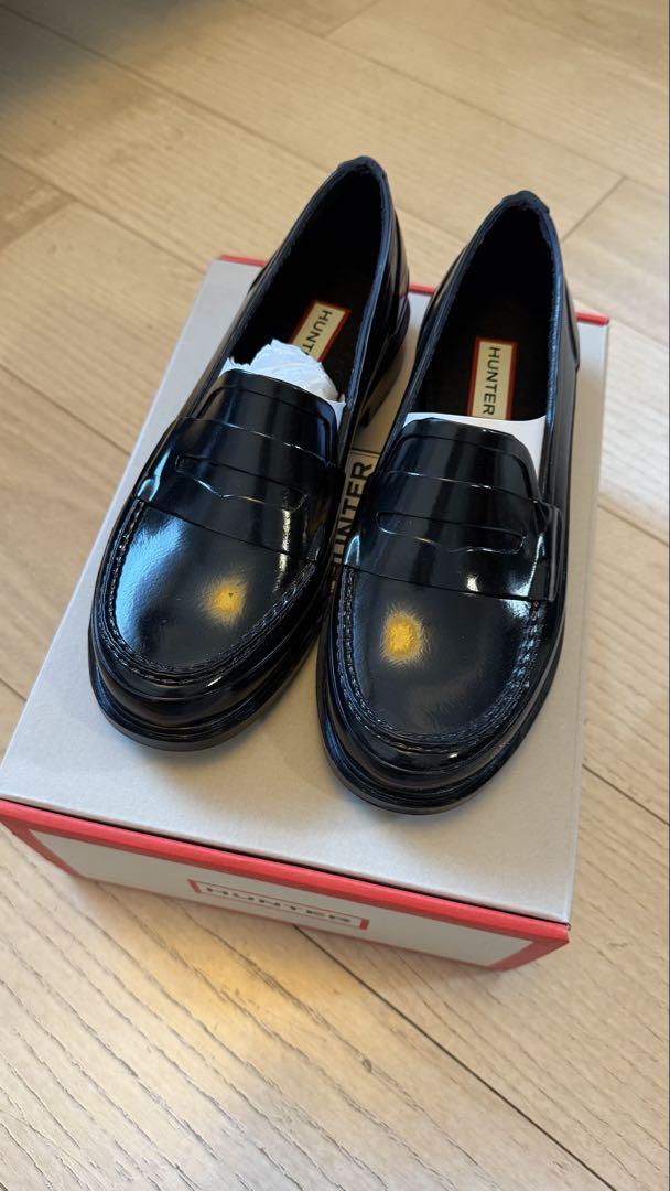 HUNTER ORIGINAL PENNY LOAFERローファーレインシューズ