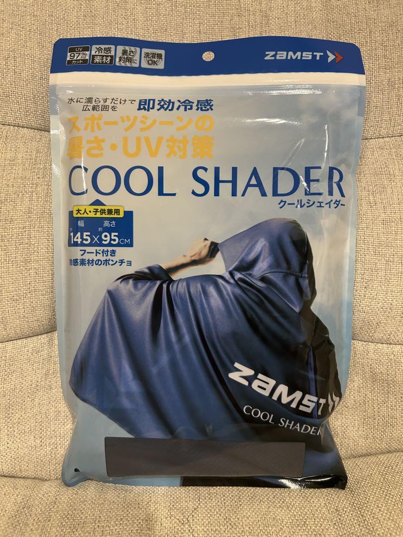 【新品未使用】ザムスト COOL SHADER 冷感ポンチョ　ZAMST